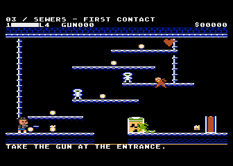 The sewers — first contact