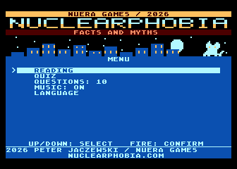 Facts and Myths — Program menu